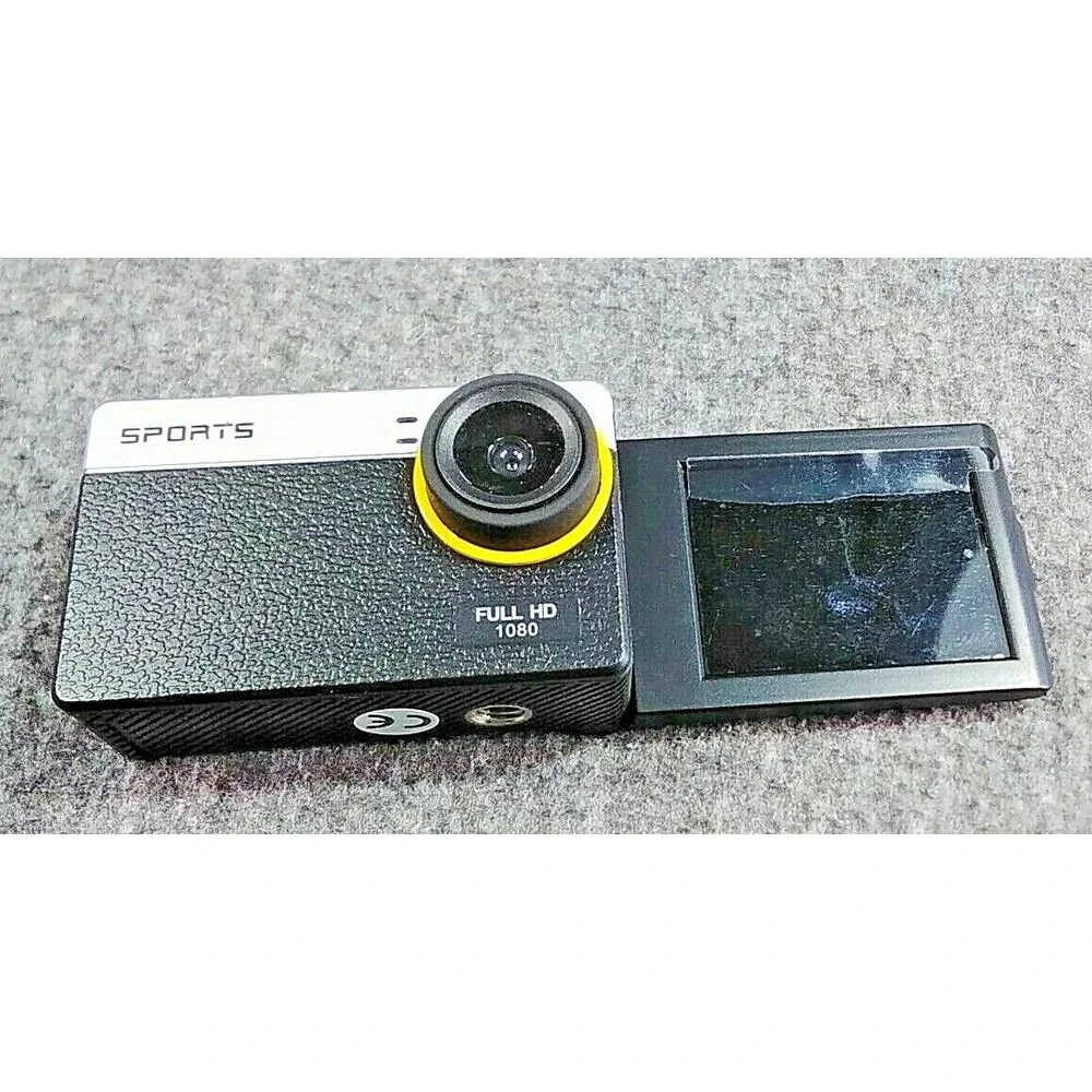 Waterproof Flip Action Sports Camera BUNDLE